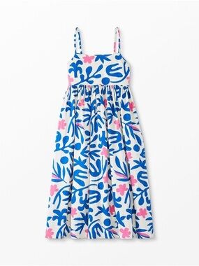 Women's Printed Summer Dress - L